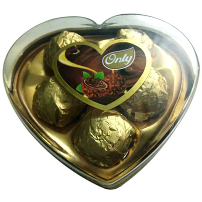 "ONLY HEART chocolates -5 pcs pack-code005 - Click here to View more details about this Product
